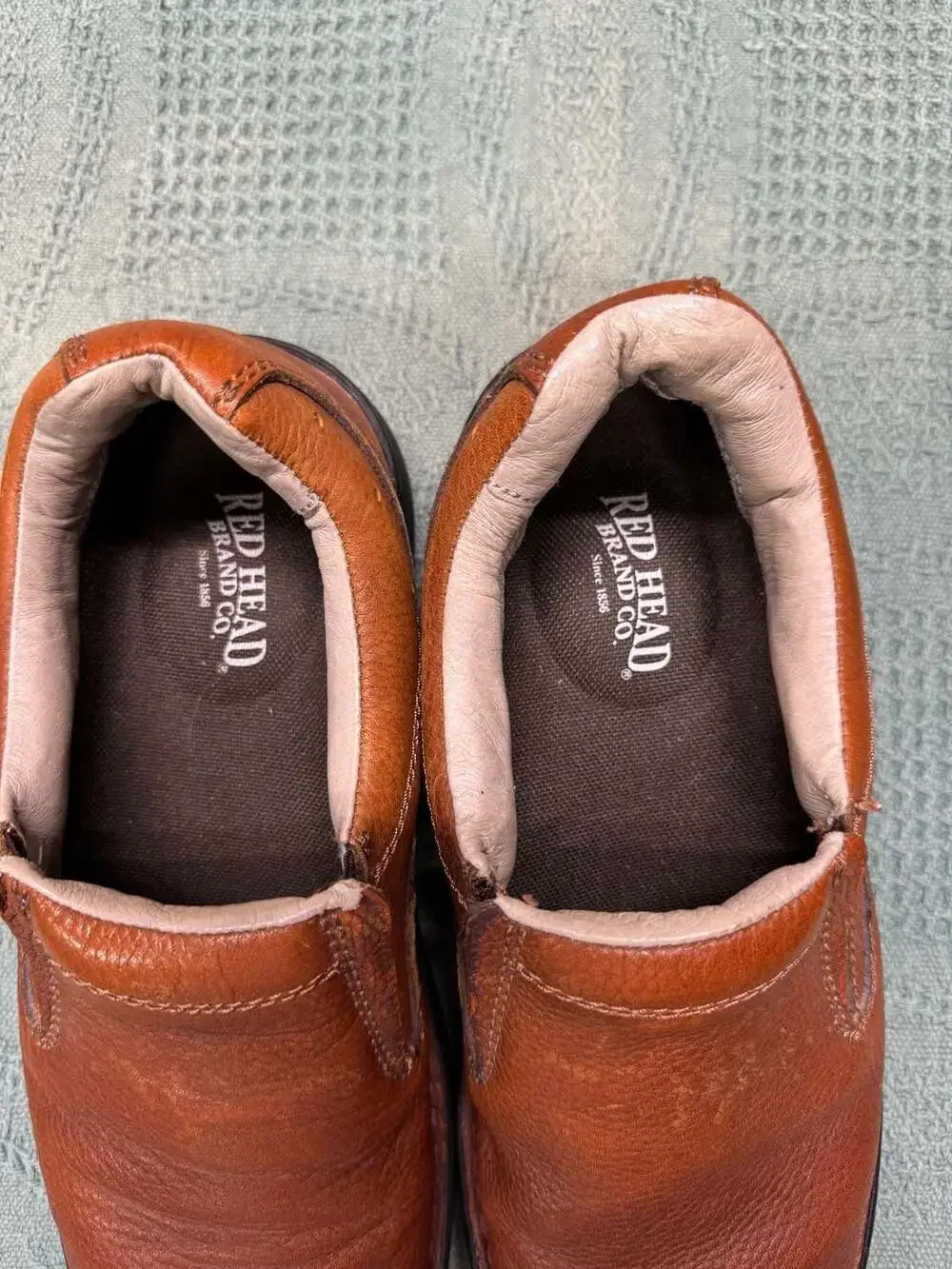 Red Head Brand Co. Genuine Leather Men's Slip-On Shoes